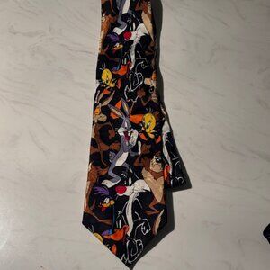 Vintage Looney Tunes Character Tie
